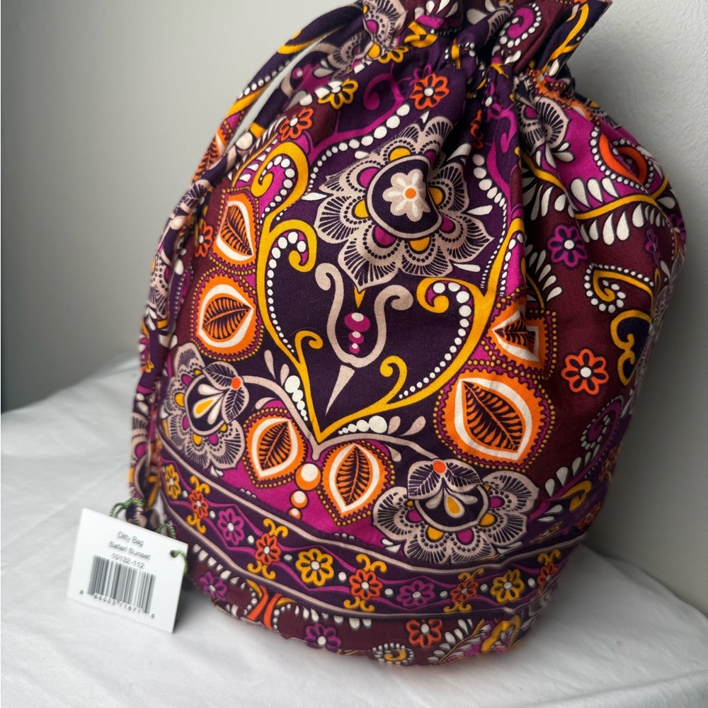 NWT Vera Bradley Safari Sunset Ditty Bag - For Gym pool beach Travel - Picture 3 of 7